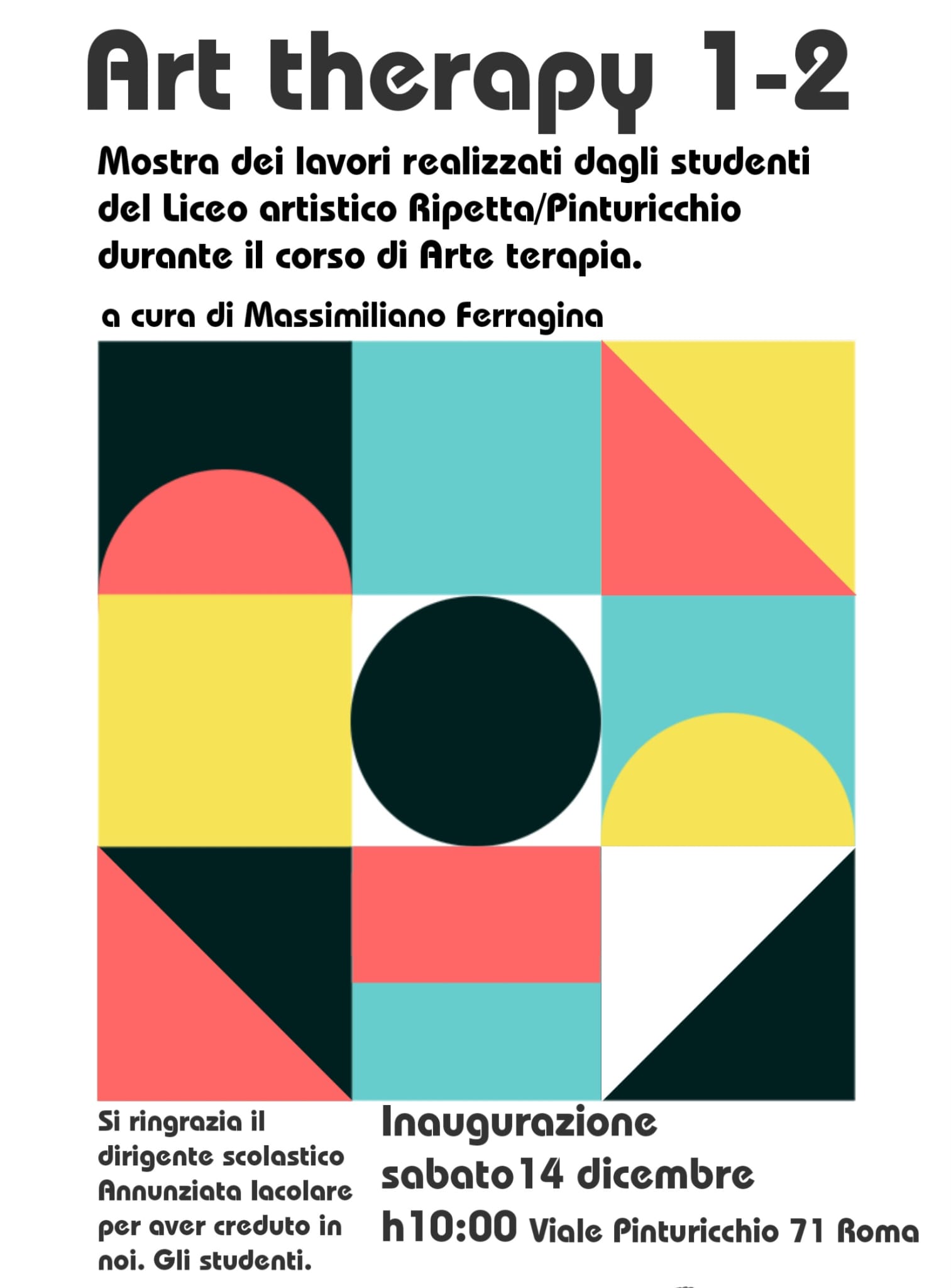 Inaugurazione Mostra Art Therapy